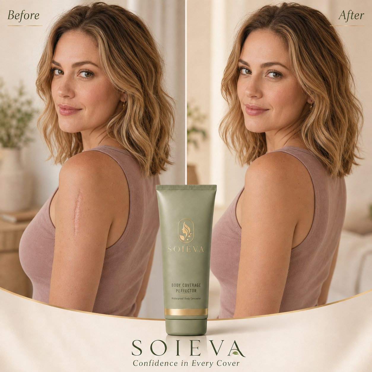 Soieva Body Concealer Foundation  Waterproof | Best for Covering Tattoos